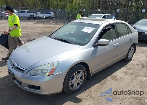 2006 Honda Accord Ex z USA, uszkodzony, nr VIN 1HGCM56886A034509